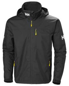 Helly Hansen Men's Crew Hooded Jacket - Black - XL