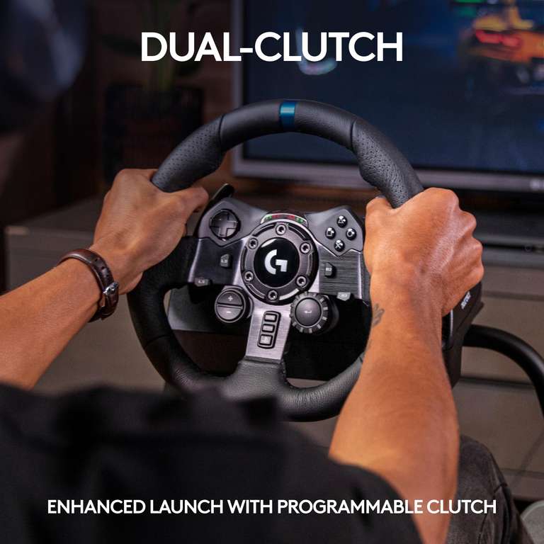 Logitech G923 Trueforce Wheel & Pedals - PC/PS & XBOX