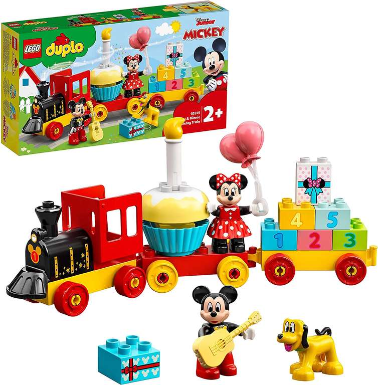 LEGO DUPLO Disney Mickey and Minnie Birthday Train Toy 10941 - 2 for £30 (Free Collection) @ Argos
