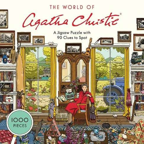Jigsaw sale, The World of Agatha Christie, save 20%, now £11.99 + £2.99 delivery @ WHSmith