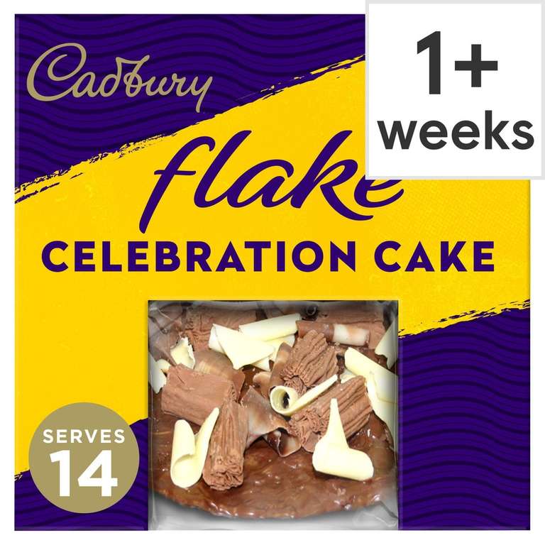 Cadbury Flake Cake - Clubcard Price