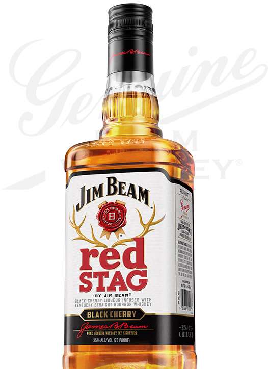 Jim Beam Red Stag Black Cherry Kentucky Bourbon Whiskey 70cl £12.99 @ Morrisons