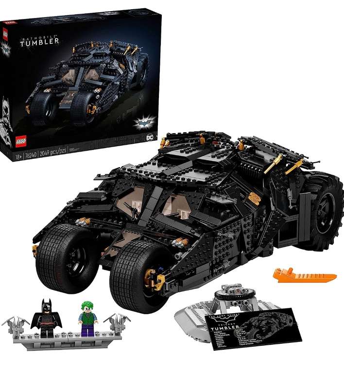 LEGO Technic 42156 PEUGEOT 9X8 LeMans £100 (£95 w/code) DC Batman Tumbler £160 /Jurassic Park 76961 Visitor Centre £80 (£75 w/code) + more