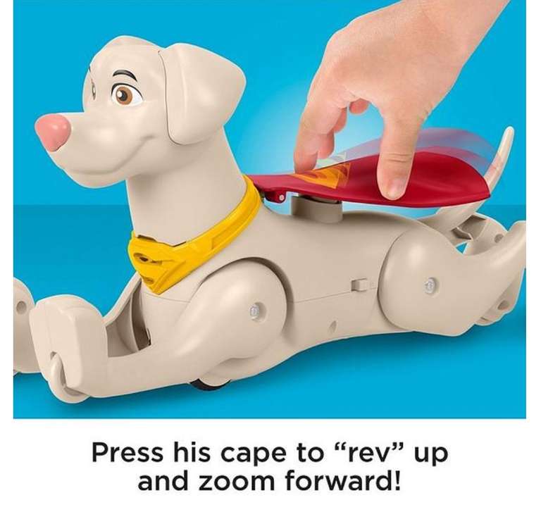 Fisher-Price DC League of Super-Pets Krypto with Sounds £14 - Free Click & Collect @ Argos