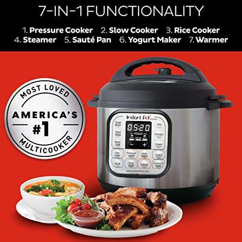 Instant Pot DUO 60 Duo 7-in-1 Smart Cooker, 5.7L - £64.99 @ Amazon