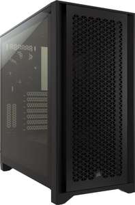 Corsair 4000D Airflow Tempered Glass Mid-Tower ATX Case - Black w/code (UK Mainland) from CCL