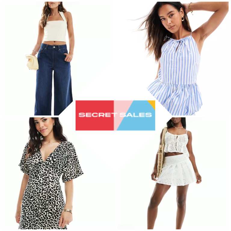 At Least 70% Off All ASOS Exclusive Designs Clothing & Footwear Sale + Extra 10% Off With Code (Over 2,700 Lines & Further Price Drops)