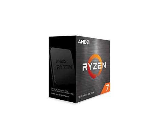 AMD Ryzen 7 5800X Processor (8C/16T, 36MB Cache, Up to 4.7 GHz Max Boost) - £199 - Sold by Monster Bid / Fulfilled by Amazon