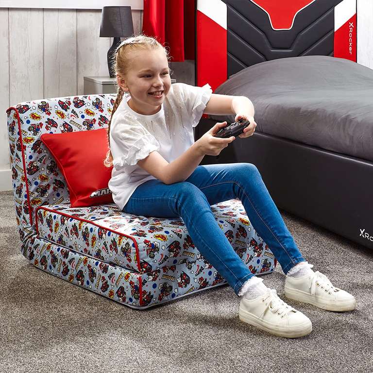 X Rocker Official Mario Kart Crash Pad JR Floor Gaming Fold Out Chair £49.97 @ X Rocker