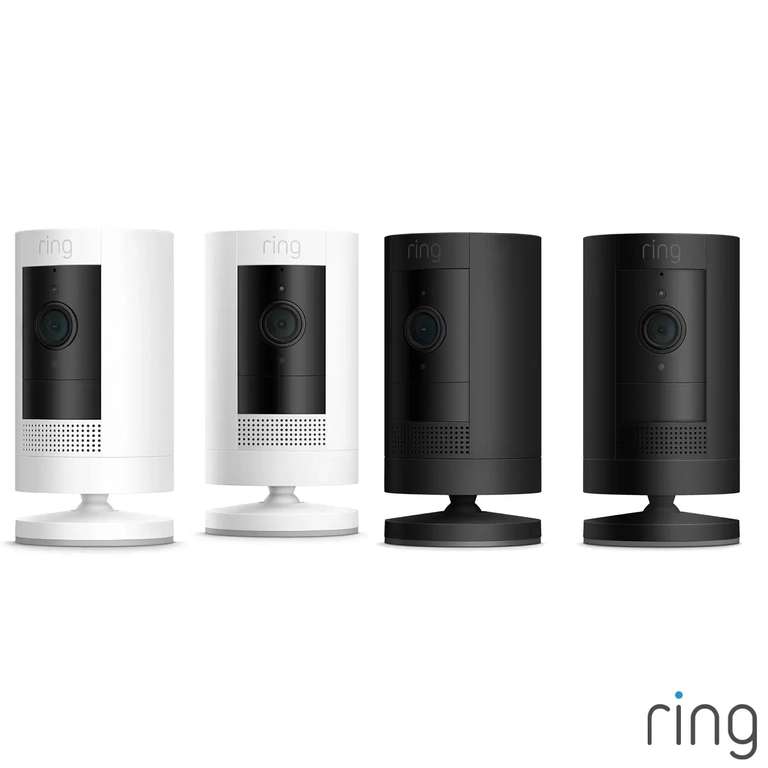 Ring Battery Stick Up Cam 2-Pack White - £88.99 delivered (membership required) @ Costco