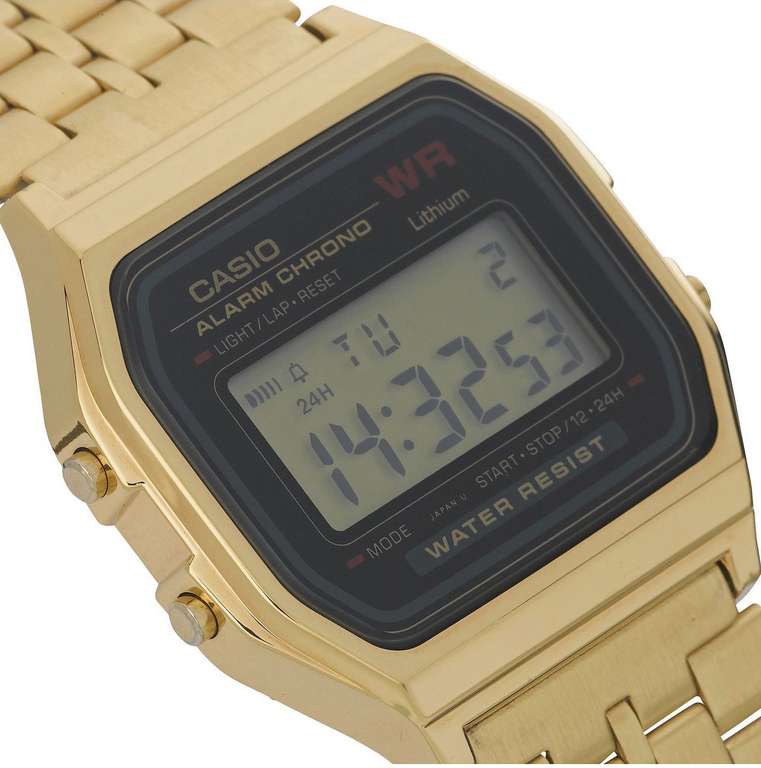 Casio Gold Stainless Steel Bracelet Watch £32.99 @ Argos Free click and collect