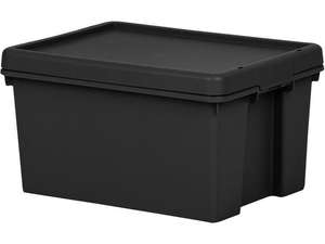 Plastic Storage Box 110 Litres Extra Large - Clear & Black Supa Nova by  Strata - Buy Online at QD Stores