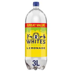 R.White's Lemonade or Diet Version 3 Litres - 2 for £2 @ Iceland