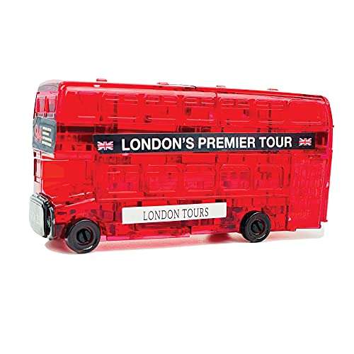 Sterling Product Double Decker London Bus Crystal 3D Intermediate Level Puzzle Blocks ( 54 Pieces ) £4.37 @ Amazon