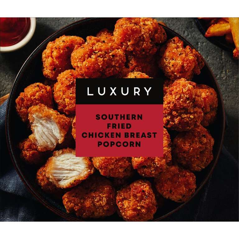 Luxury Southern Fried Chicken Breast Popcorn 250g