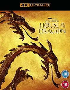 House of the Dragon: Season 1 [4K Ultra HD ] [2022] [Region Free] £29.99 @ Amazon