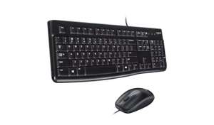 Logitech MK120 Wired Mouse and Keyboard Set - £8.99 + Free Collection @ Argos