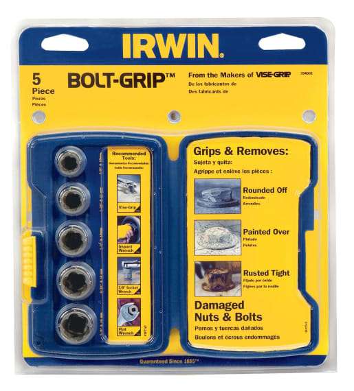 Irwin 10504634 Bolt-Grip 5pc Socket Base Set £3 Collection / £10 Delivered @ Wickes