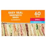 Sainsbury's Easy Seal Sandwich Bags X60 - Mosley St, Manchester