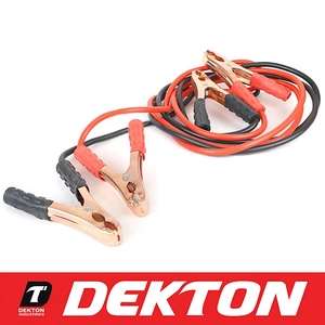 Dekton Heavy Duty 300AMP Starter Jump Leads 2.5m Car Bike Vehicle Booster Cables sold and shipped by thinkprice