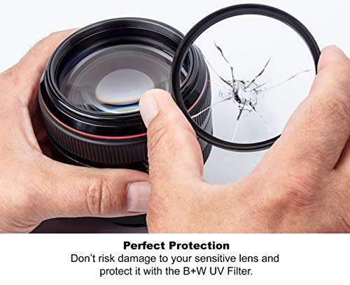 Camera Lens Filter - B + W 62 mm 010M MRC Nano Coated UV Haze Filter - £14.99 @ Amazon