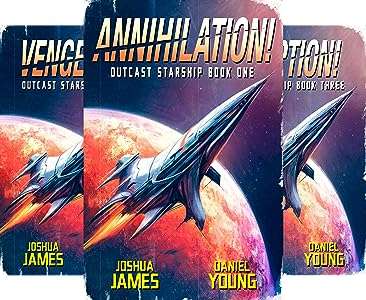 Books 1-4 of Two Sci-Fi Series: The Emberling and Outcast Starship - Kindle Book