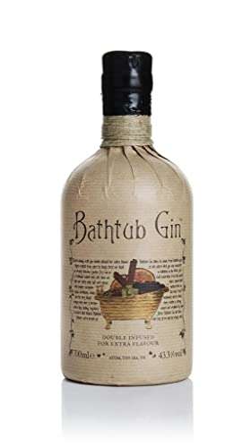 Bathtub Gin 70 cl | 43.3% ABV| Multiple Award-Winning Craft Gin| Double Infused For Extra Flavour - £25 (£23.75 with S&S) Amazon