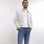 River Island Mens Slim Fit Jeans (Waist 30-36 / Short, Regular & Long Length) - W/Code - Sold By River Island