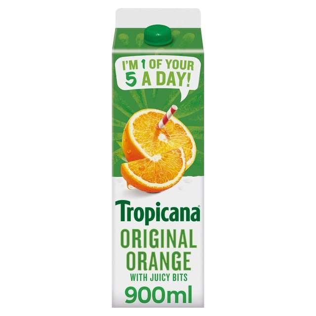 Tropicana Orange Juice with Bits - 900ml - Meredith Road