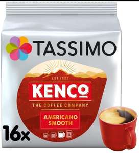 Tassimo Kenco Americano Smooth Coffee Pods Pack of 5  £12.99 + £4.49 NP @ Amazon