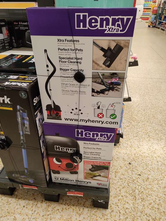 Henry Extra Vacuum Cleaner - £127.50 instore @ Sainsbury's (Hendon)