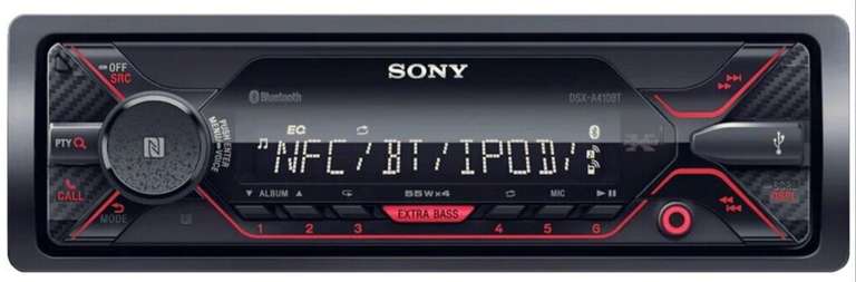 Sony DSX-A410BT USB AUX Bluetooth Mechless Car Stereo (With Code) Sold By Caraudiocentreuk