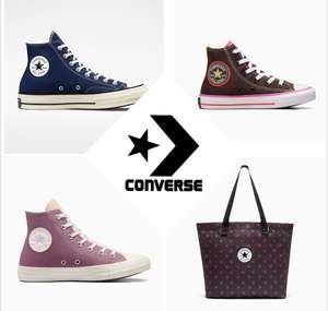 Up to 50% off Converse Footwear, Clothing & Accessories Sale + Extra 15% off with Newsletter signup