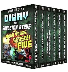 Free Kindle book set - Minecraft Diary of Skeleton Steve the Noob Years - Full Season Five - Free @ Amazon