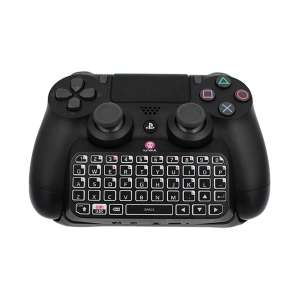Official Sony Playstation 4 Bluetooth Wireless Mini Keyboard Gadget By Numskull with Voice Chat Speaker (Delayed Delivery)