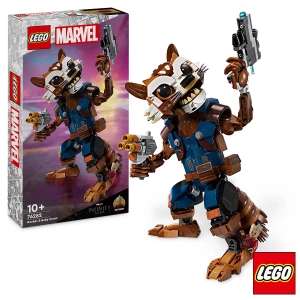 Lego Marvel Rocket and Baby Groot figure (76282)