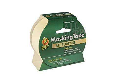 Duck Tape All Purpose Masking Tape 50mm x 50m