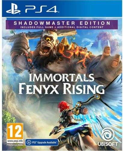 Immortals : Fenyx Rising Shadow Master Edition (PS4/XBOX) - £4.98 in store only / Limited stock@ GAME