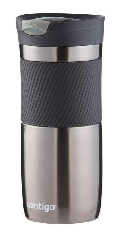 Contigo Byron Snapseal Travel Mug, Stainless Steel Thermal , vacuum flask, 470 ml, Vivacious £9 @ Asda