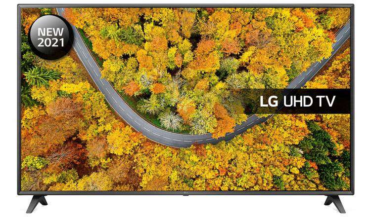 LG 50 Inch 50UP75006LF Smart 4K UHD HDR LED Freeview TV £269.10 using code (free Click & Collect) @ Argos