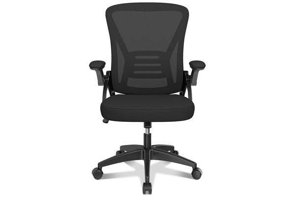 Rattantree black office chair with or without headrest and flip up armrest £64.99 @ Rattantree