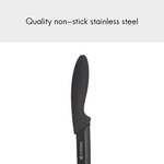 Viners 0305.215 Assure 8” Carving Soft Grip Handle Safety Kitchen Knife with a 10 Year Guarantee | Stainless Steel, Black £4.50 @ Amazon