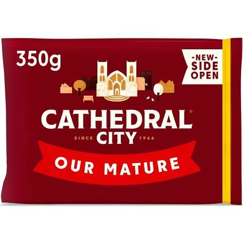 Cathedral City Cheese 350g (Mature / Lighter / Extra Mature / Mild)