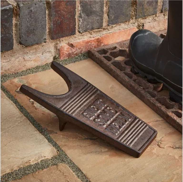 Cast Iron Outdoor Welly Boot Jack - Free C&C