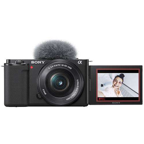Sony ZV-E10 Mirrorless Vlogger Camera with 16-50mm Power Zoom Lens with code