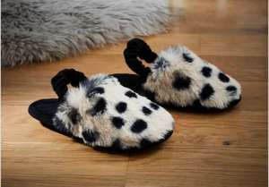 Kids Dalmation slippers : 9-10, 11-12 and 13-1