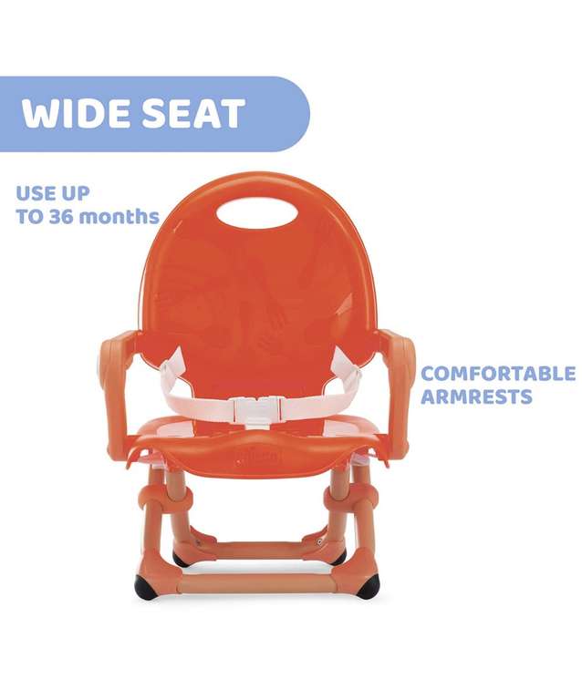Chicco Pocket Snack Booster Seat Red £14.99 Click and collect (+£2.99 for delivery) at Smyths