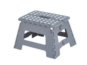 Polypropylene 1-step folding stool 220mm grey £6.59 + Free click & collect @ Screwfix