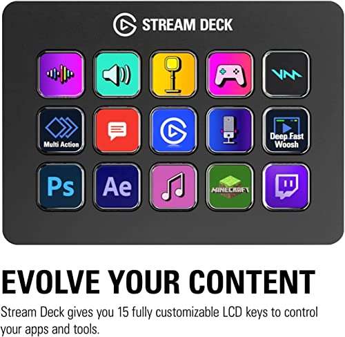 Elgato Stream Deck MK.2 – Studio Controller - £119.99 @ Amazon (Prime Exclusive Deal)