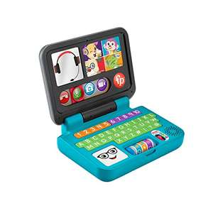 Fisher-Price Laugh & Learn Let's Connect Laptop - UK English Edition - £12.24 @ Amazon